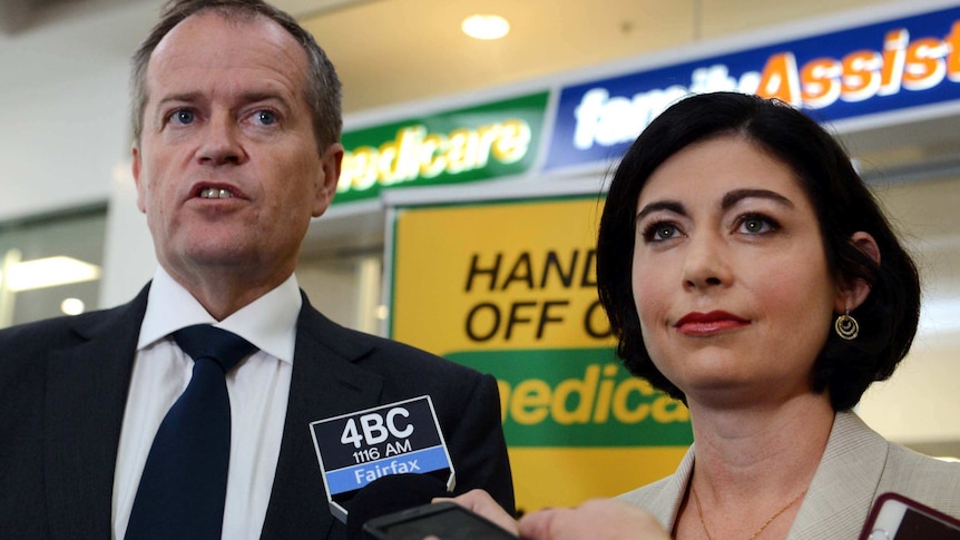 Bill Shorten and Terri Butler