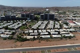 a town from the air