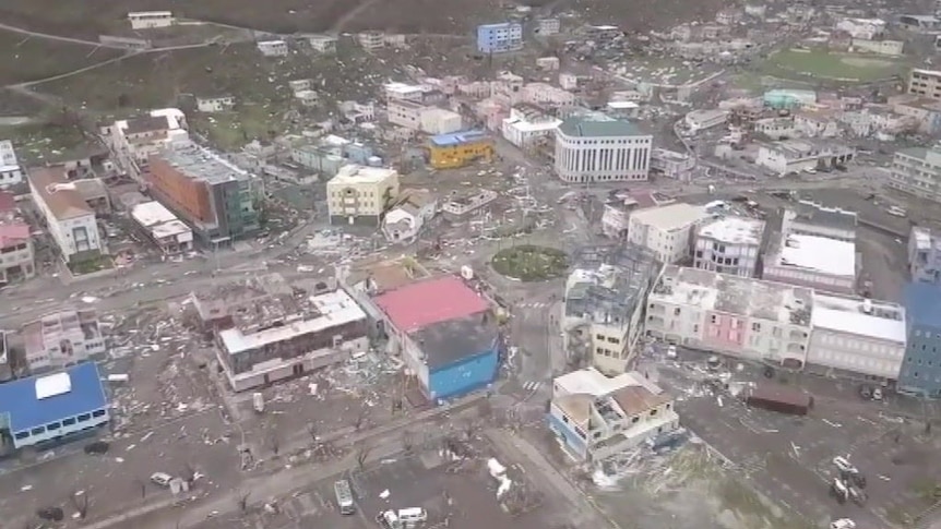 Hurricane Irma causes destruction on British Virgin Island of Tortola