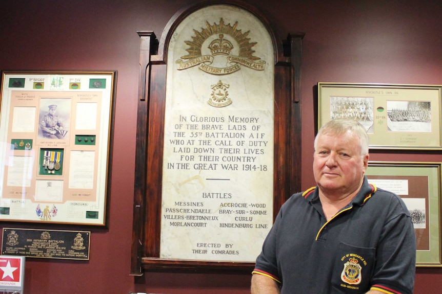 The Newcastle RSL club was set up towards the end of World War I, as soldiers started coming home.