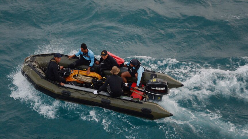 Indonesian Navy divers