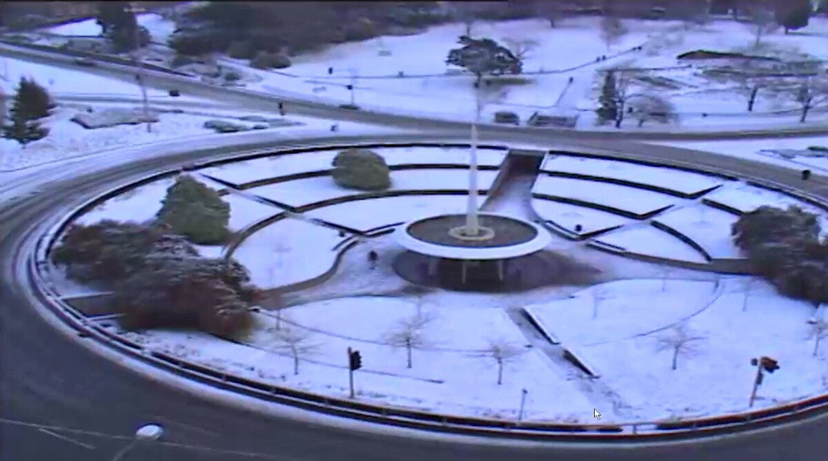 Abc News Tv Reports Of The Snow In Hobart On July 25 1986