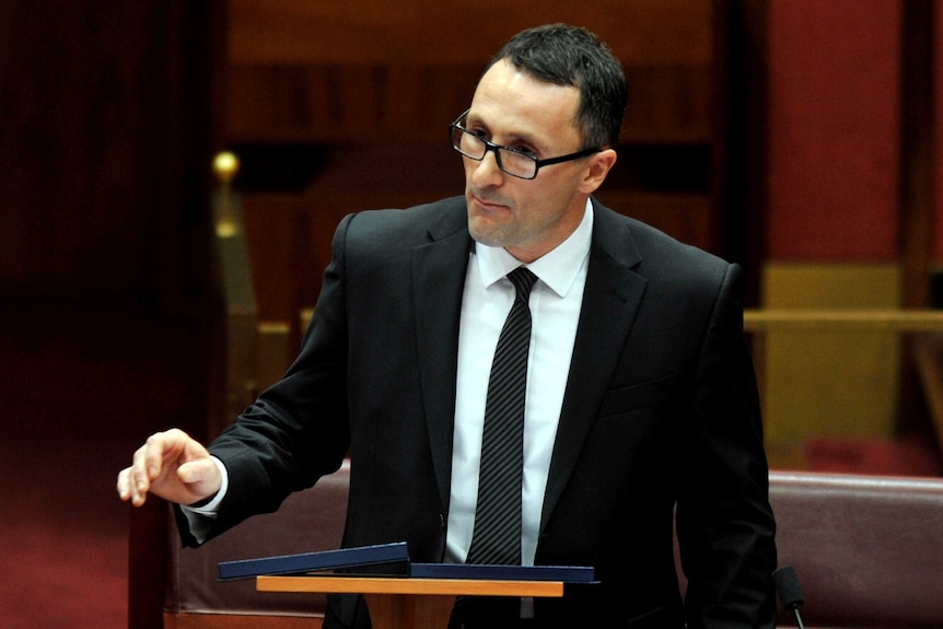 Richard Di Natale delivers maiden speech