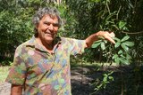 Man demonstrates how easy it is to access bush tucker