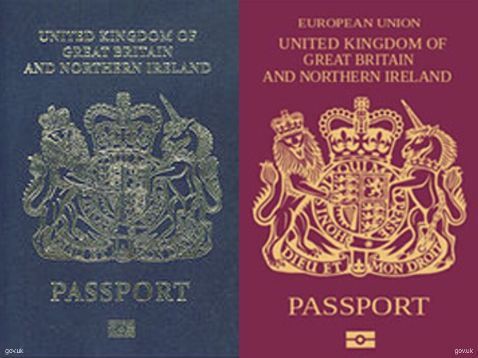 Blue UK passport to return after Brexit, replacing burgundy European