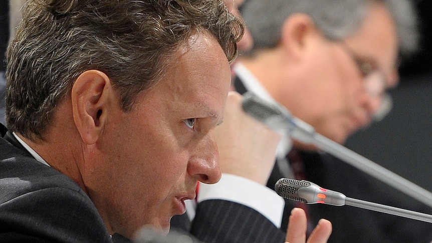 US treasury chief Timothy Geithner