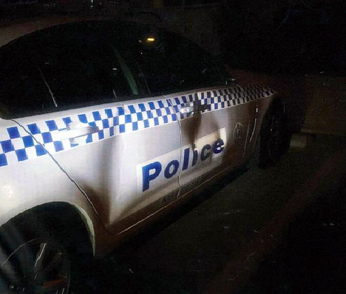 Police cars damaged by teens partying in Adelaide's north - ABC News