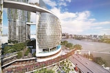 Artist's impression of winning bid for redevelopment of Brisbane's Queen's Wharf in July 2015.