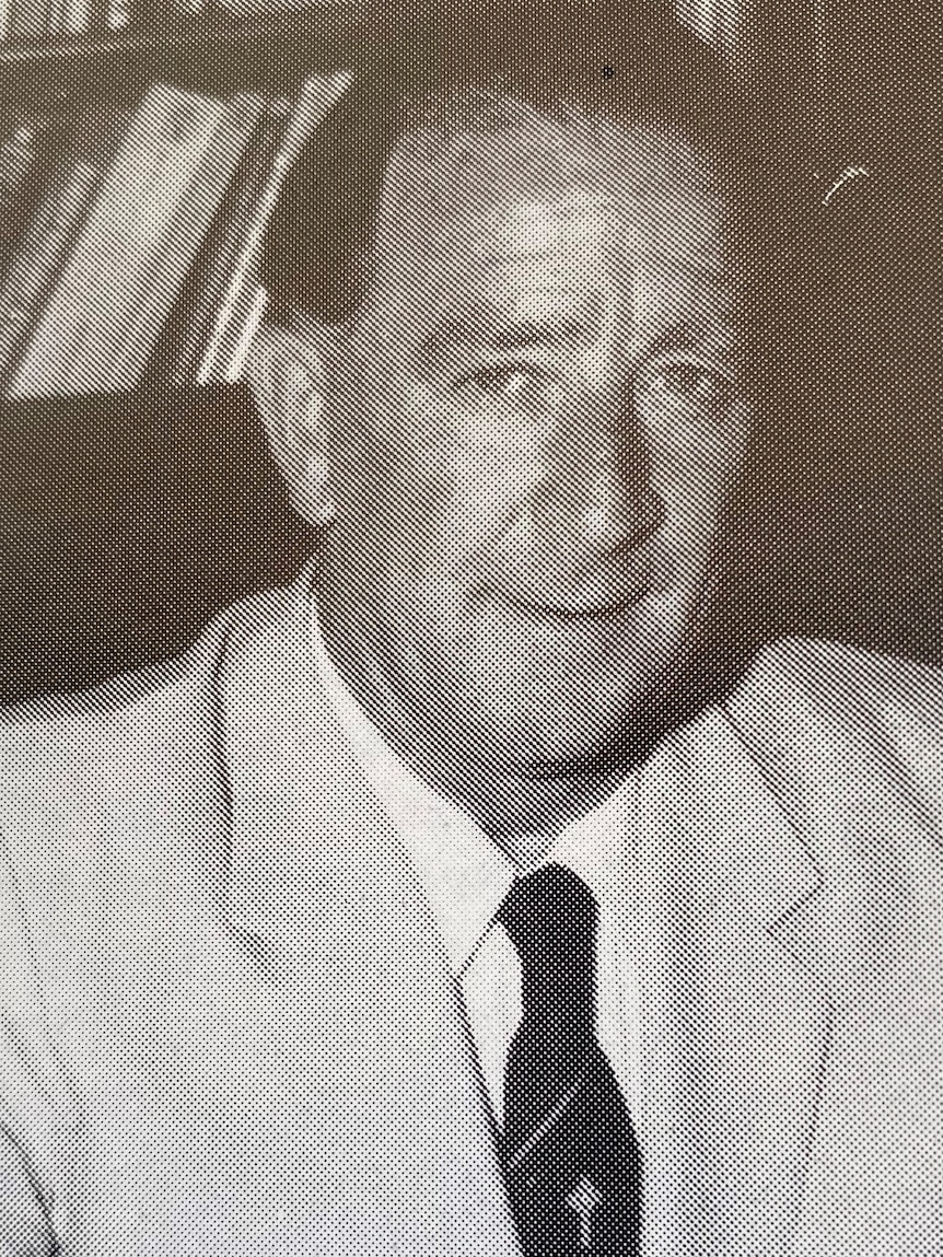 Grainy image of Darcy Murphy from Nudgee College magazine in 1991
