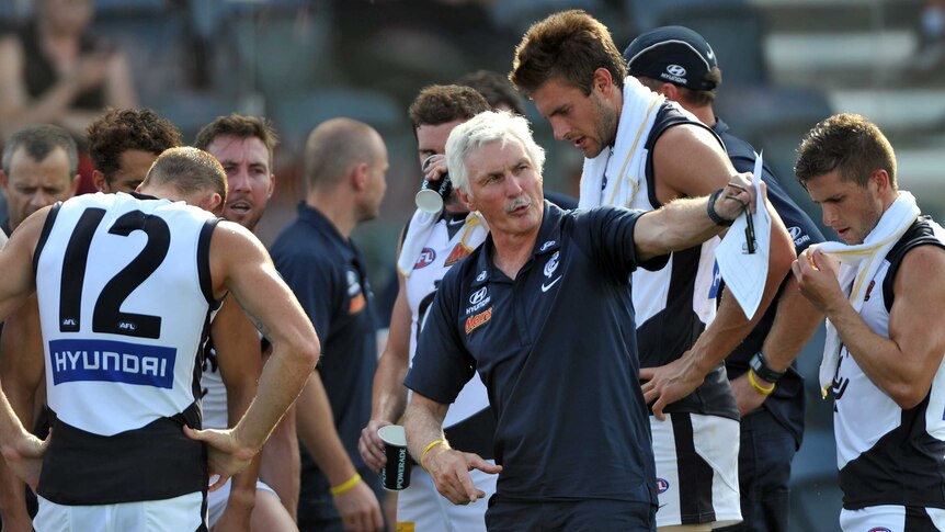 Malthouse lays down the law to the Blues