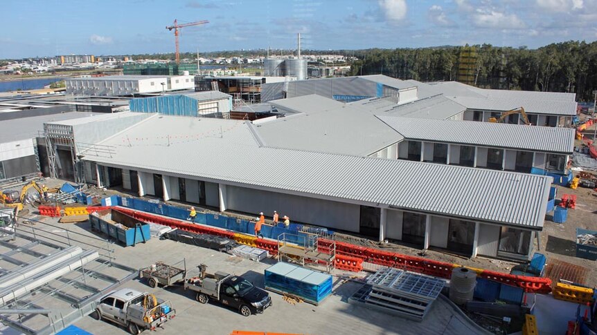 Sunshine Coast University Hospital's new mental health facility.