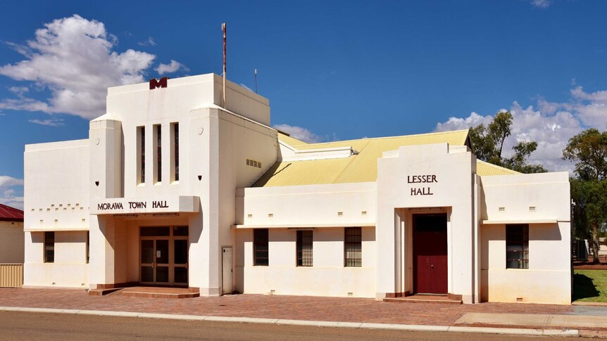Morawa Town Hall in WA's Wheatbelt