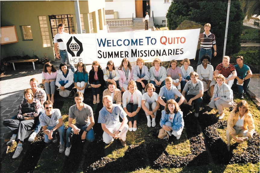 Kevin De Reus during his summer internship in Ecuador