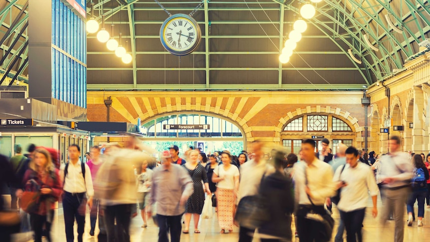 Sydney Central Station, Australia, provided September 15, 2016.