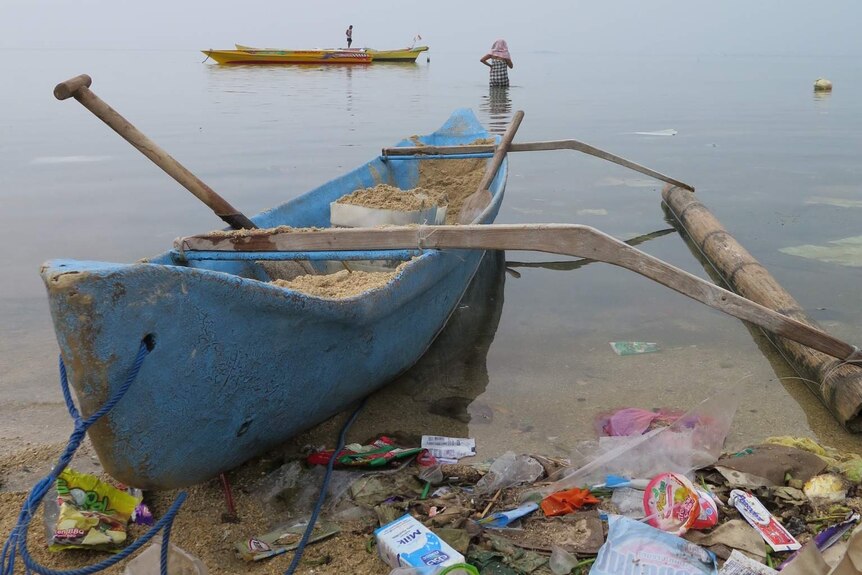 Oceanic plastic pollution is a huge problem in southeast Asia