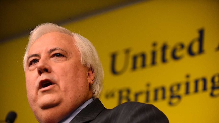 Billionaire Clive Palmer won the initial count by seven votes from the LNPs Ted O'Brien.