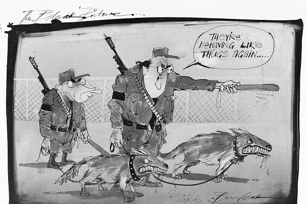A 1998 cartoon by Bill Leak