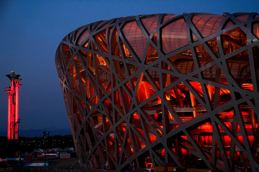 Beijing bird nest stadium
