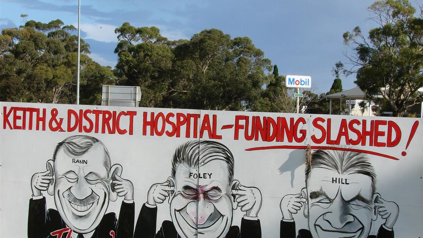 Health minister and board at odds on Keith hospital future