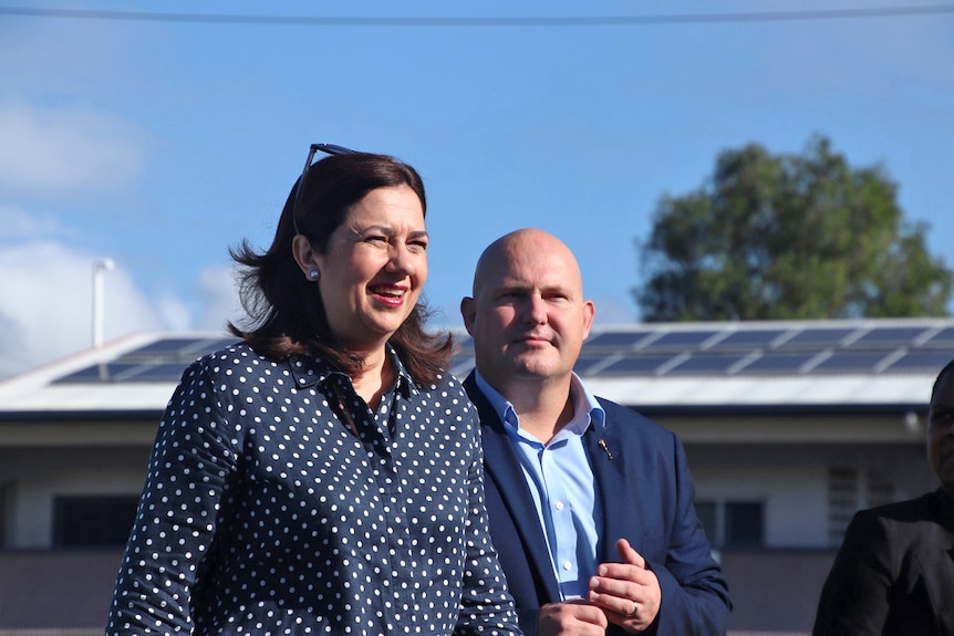 Queensland Premier Annastacia Palaszczuk and Mulgrave MP in Cairns