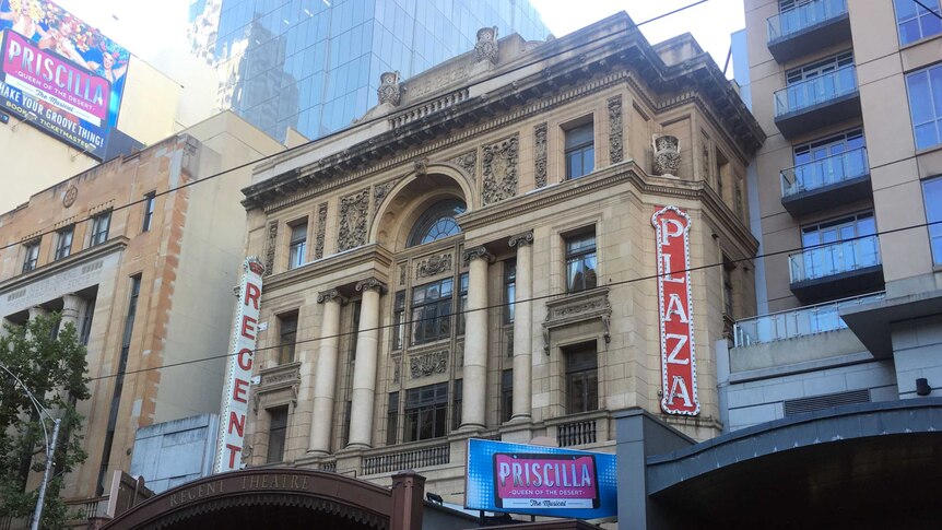 The Regent Theatre on Collins Street in Melbourne.