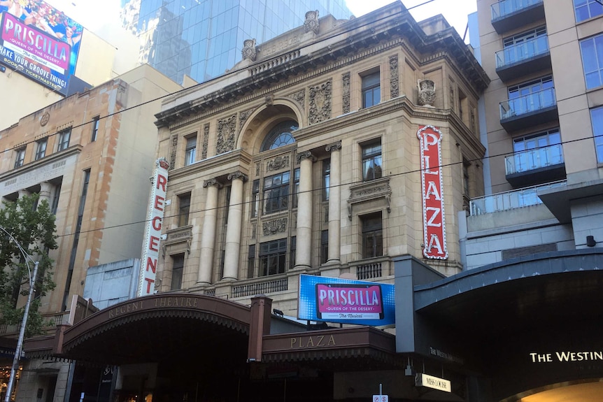 The Regent Theatre on Collins Street in Melbourne.