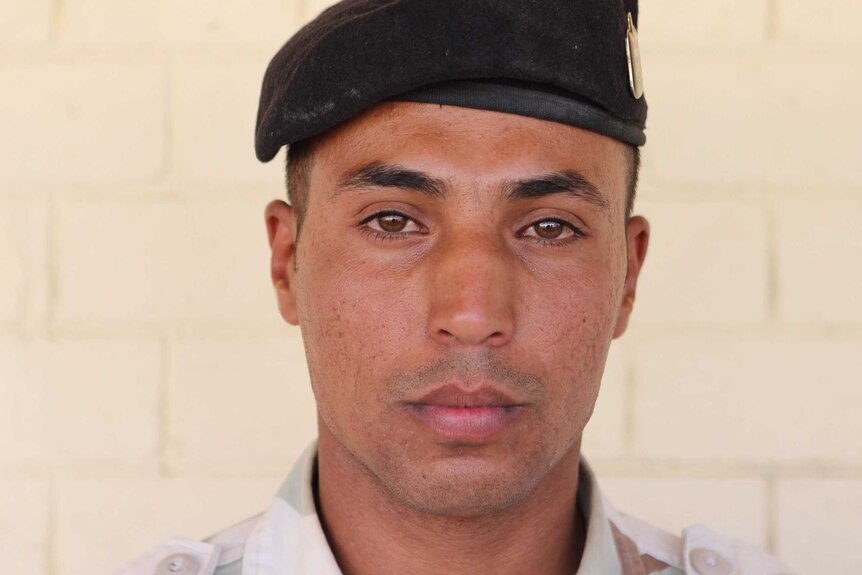 Portrait of Lance Corporal Sultan Abdullah Mohamed,
