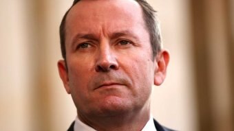 A close up of Mark McGowan.