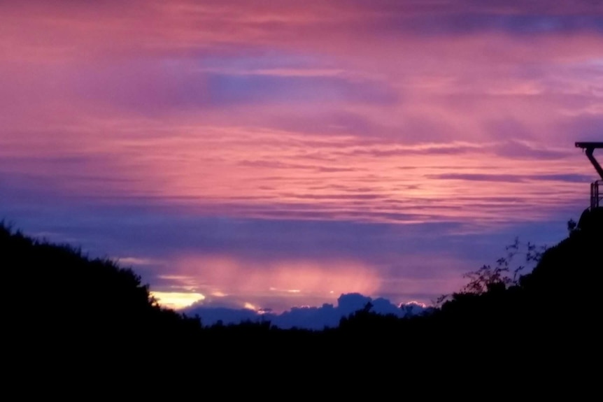 Sunrise at the top of Mount Bellenden Ker in far north Queensland