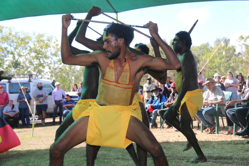Gumatj dancers at Barunga