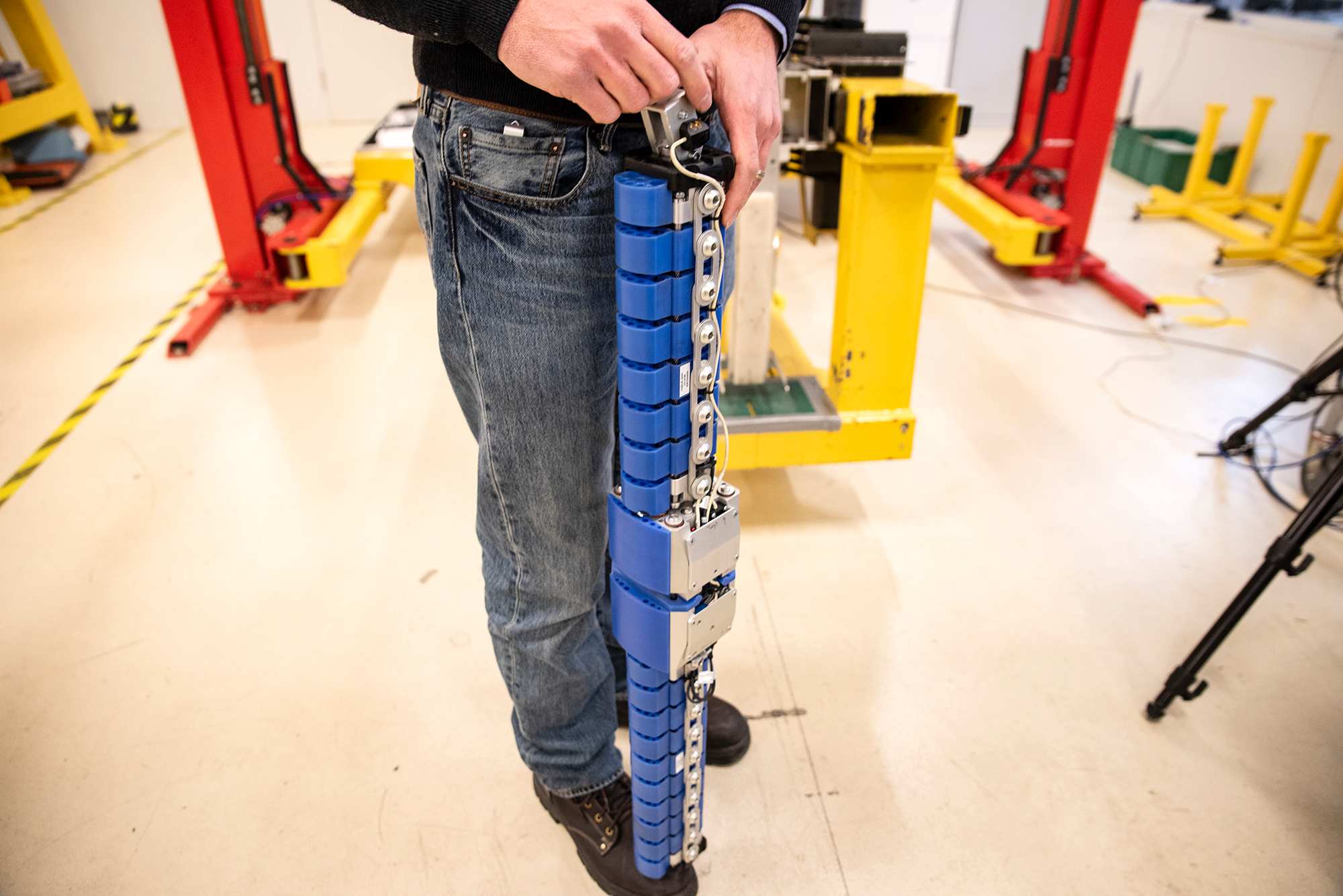 Road safety tests see 'legs and heads' launched into stationary cars in ...