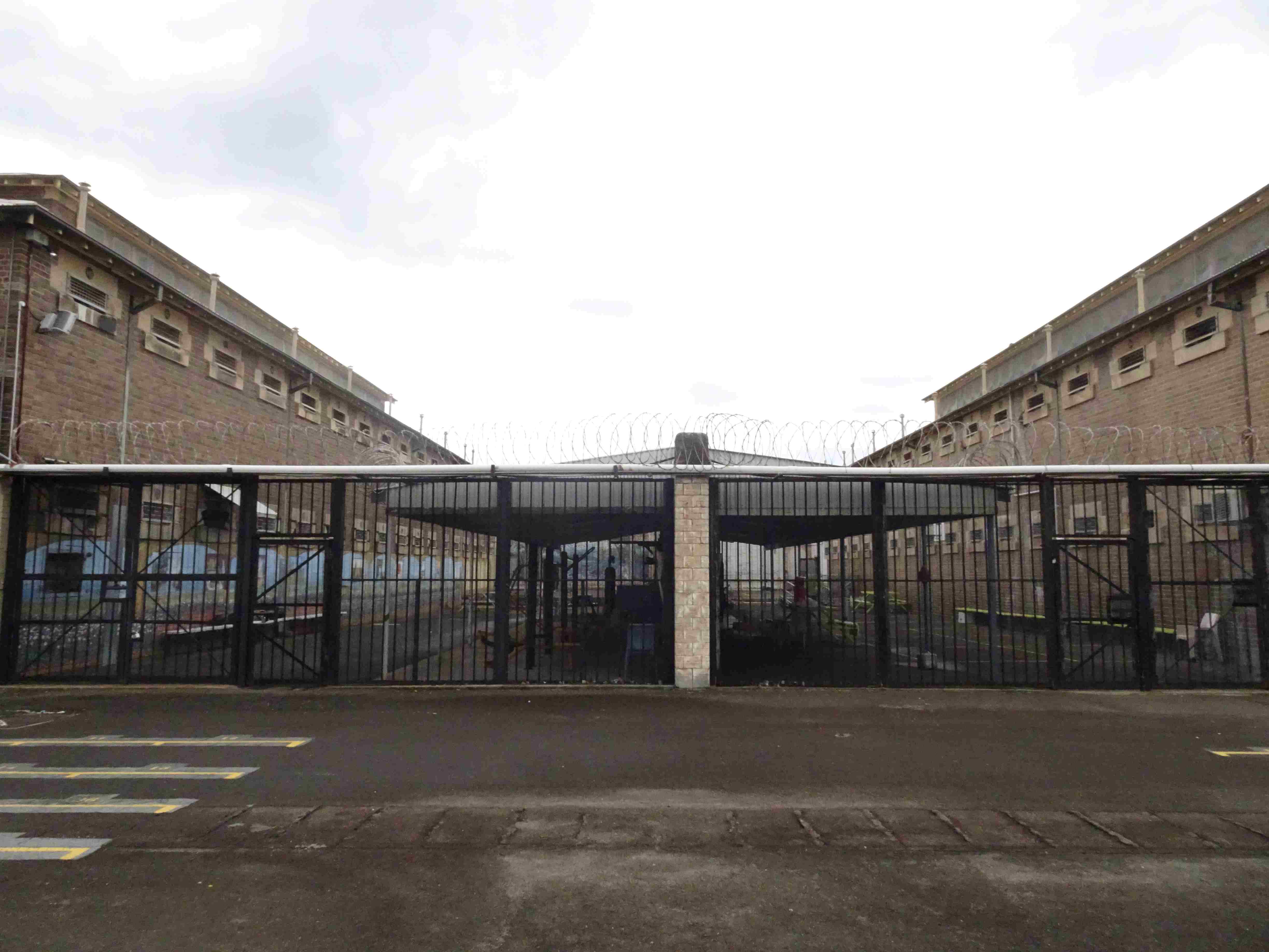 Una imagen del patio de la prisión de Long Bay en Sydney.