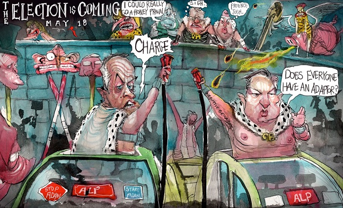 David Rowe cartoon on Bill Shorten.