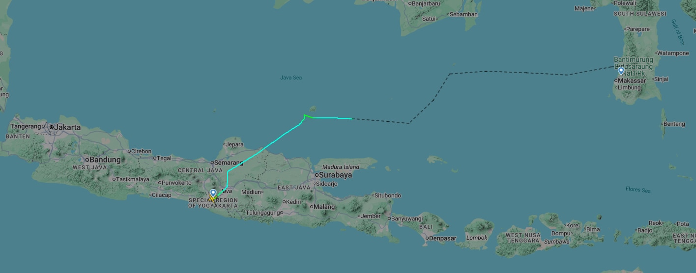 Indonesian flight goes missing with 11 on board