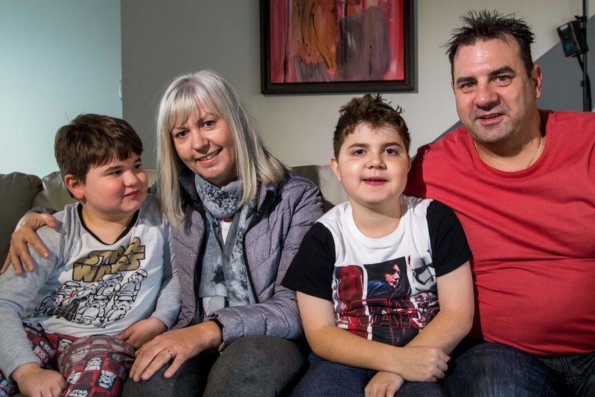 Michael and Jasna Baric are struggling with NDIS red tape