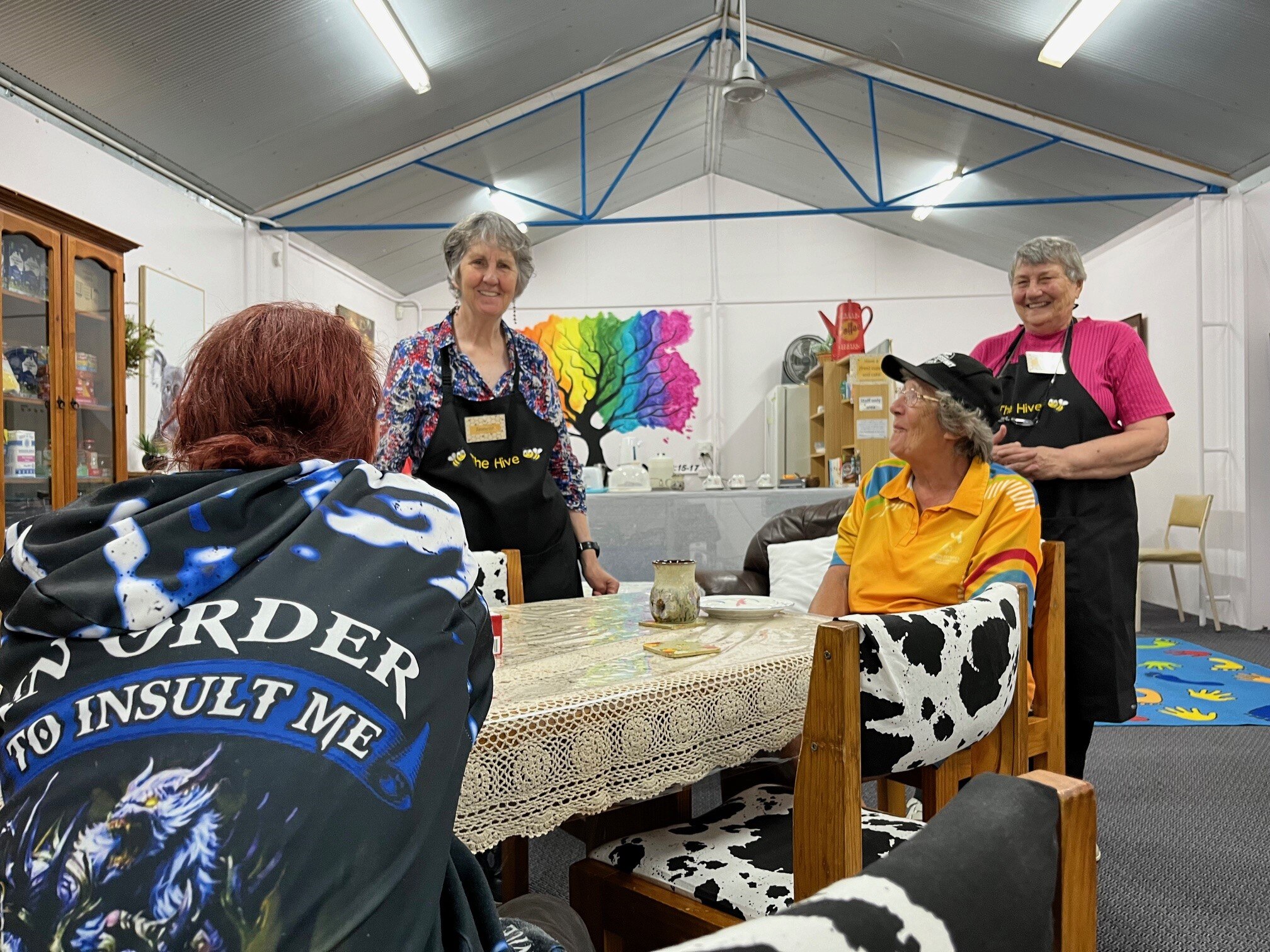 Bordertown's The Hive op shop provides place to drop in and chat for