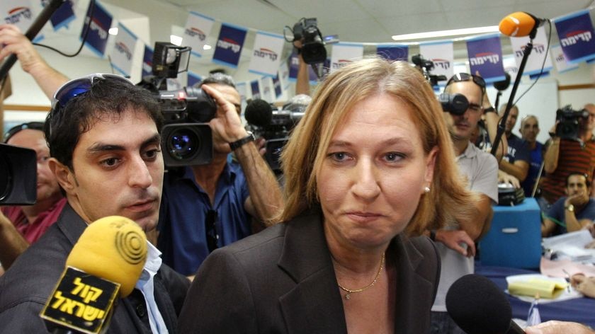 Israel's Foreign Minister Tzipi Livni