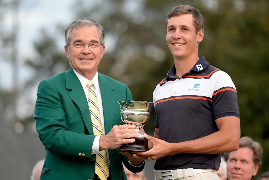 håndtag Rationel slap af Oliver Goss becomes first Australian to win Silver Cup as US Masters' low  amateur - ABC News