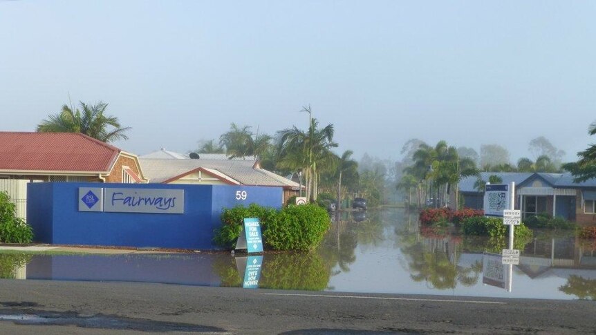 The RSL Care Fairways home was swamped by floodwaters in January.