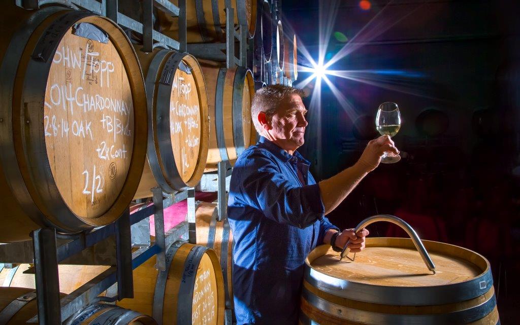 Granite Belt winemaker Mike Hayes is taking steps to adapt to