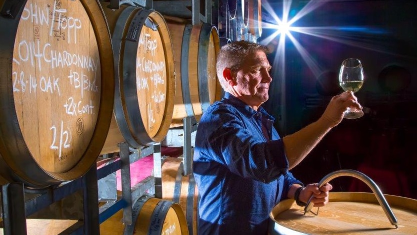 Granite Belt winemaker Mike Hayes is taking steps to adapt to