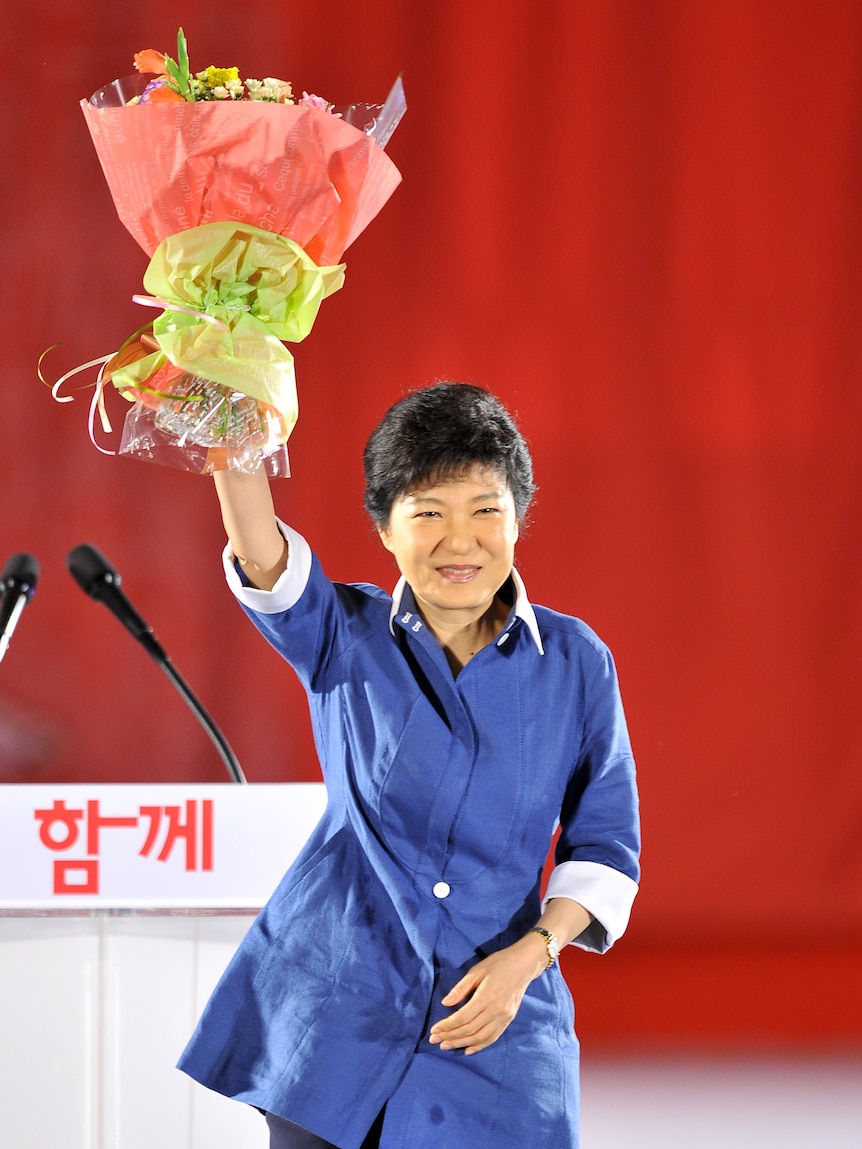 South Korean Presidential-elect Park Geun-hye