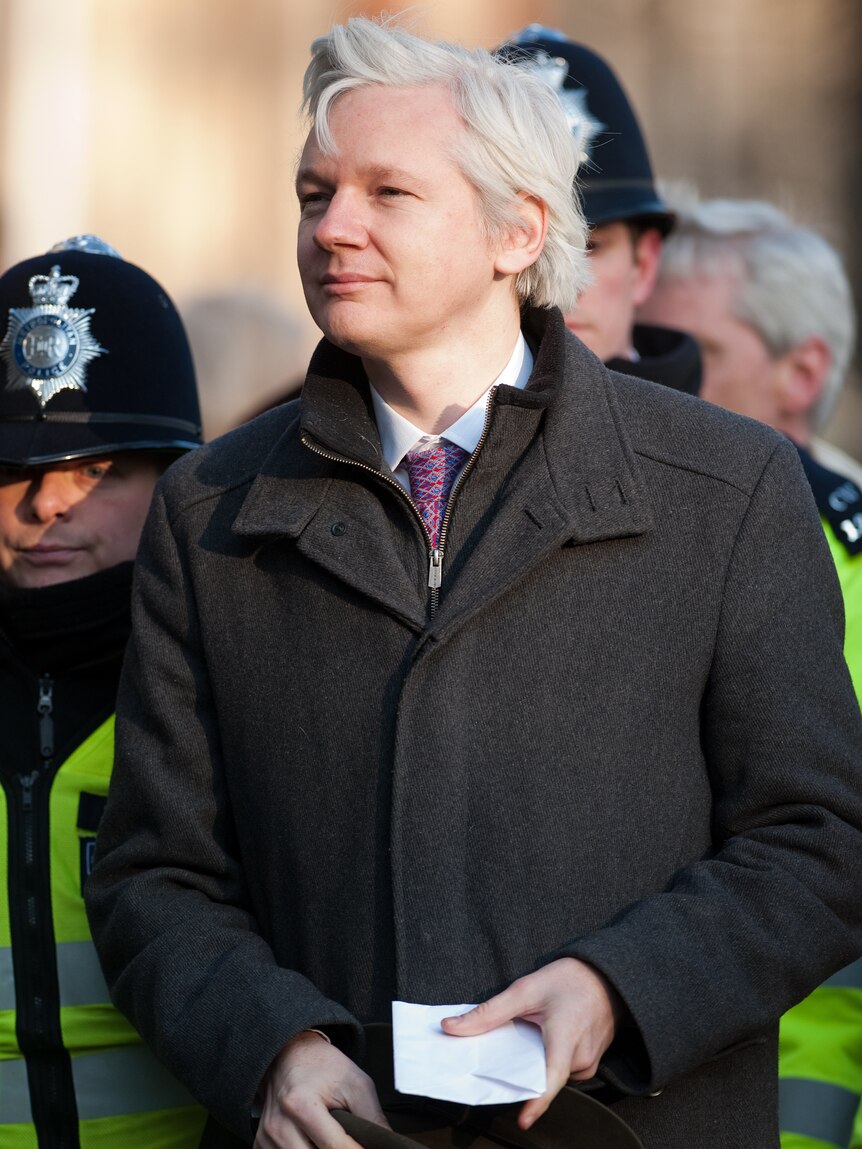 Julian Assange is after a Government that will look after his human rights (AFP)