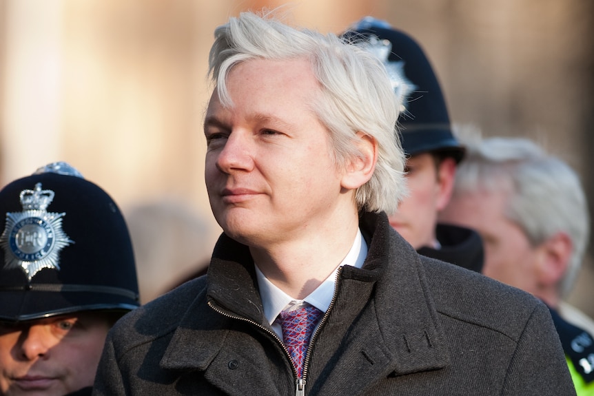 Julian Assange has been the object of character assassination and highly political smear (AFP)