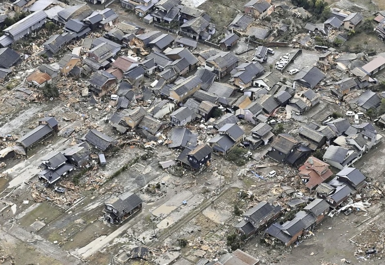 Japan Earthquake Death Toll Rises To 84 As Search For Survivors In ...