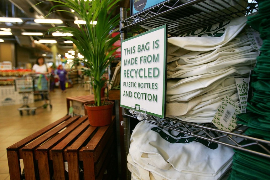 Reusable bags sold in the US