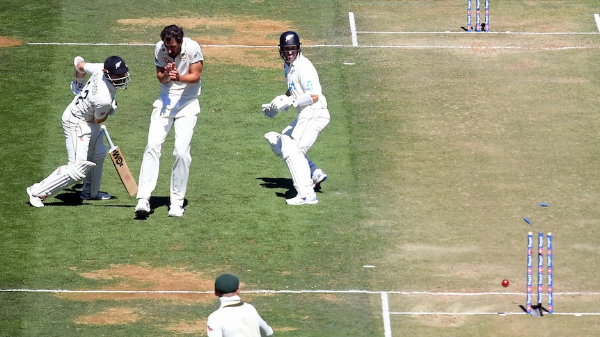 Fünf schnelle Treffer – Kane Williamsons Horror-Run-Out, Steve Smith einer von vier Enten am zweiten Tag des ersten Tests