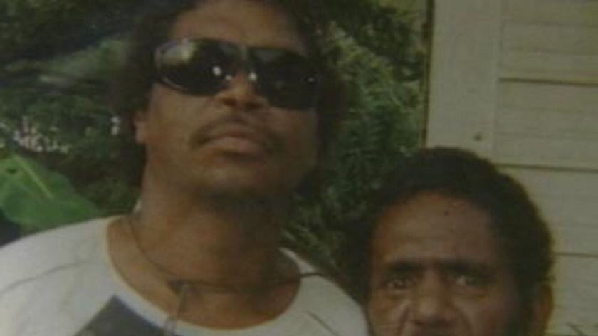 Cameron Doomadgee (left) died in the Palm Island watch-house in 2004.