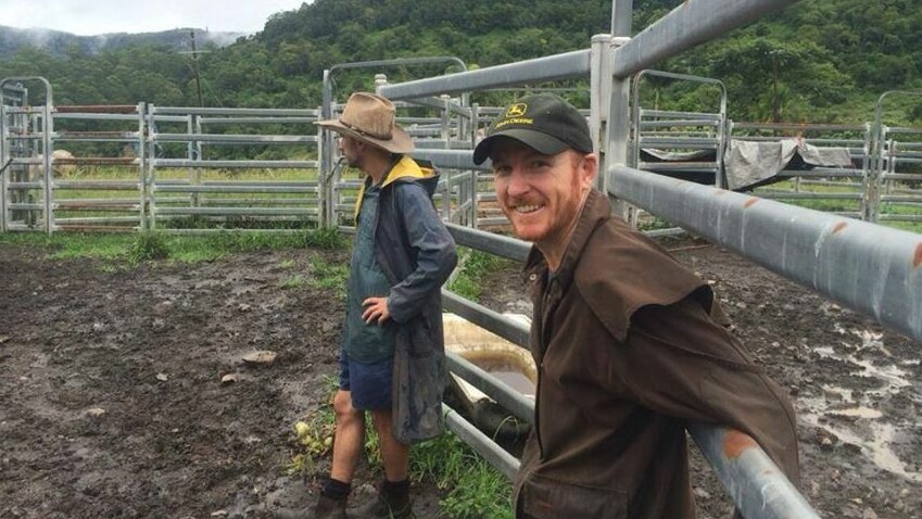Farmer Dan Smith from near Nimbin, in northern New South Wales.