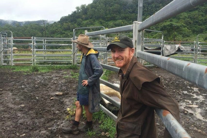 Farmer Dan Smith from near Nimbin, in northern New South Wales.